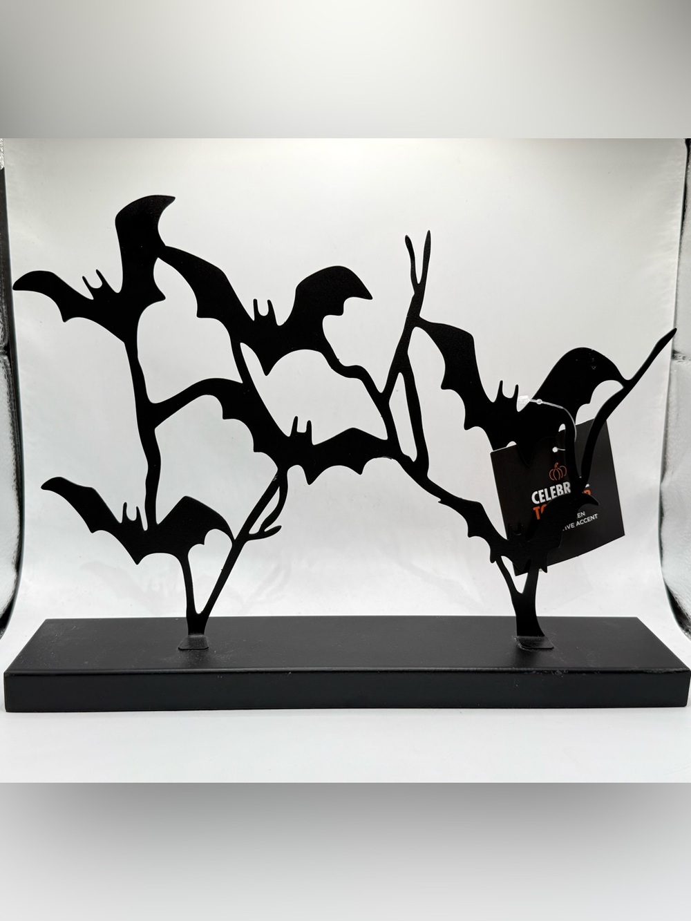 Celebrate Together™ Halloween Metal Bats table decor new